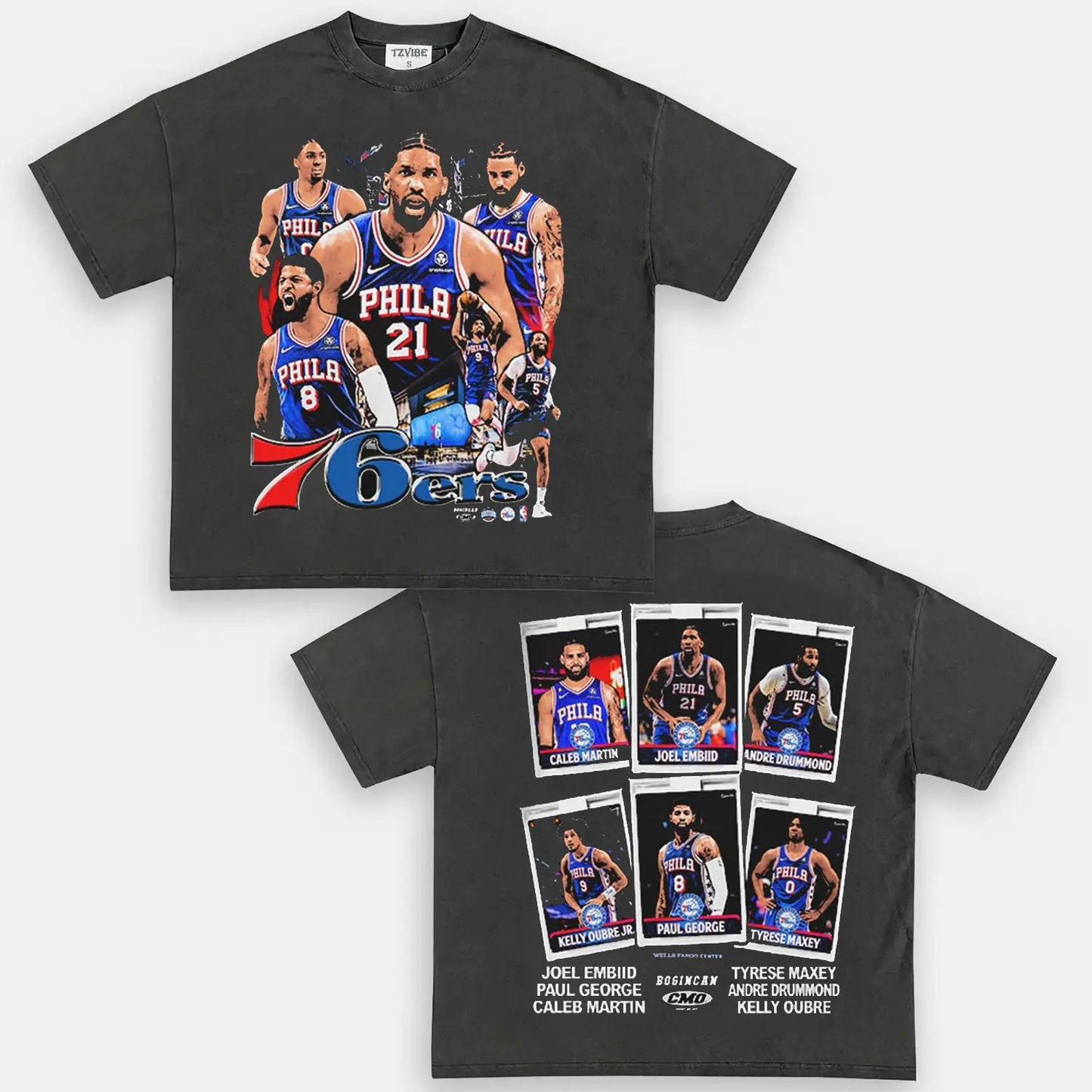 VINTAGE TEE  2024 76ERS - DS