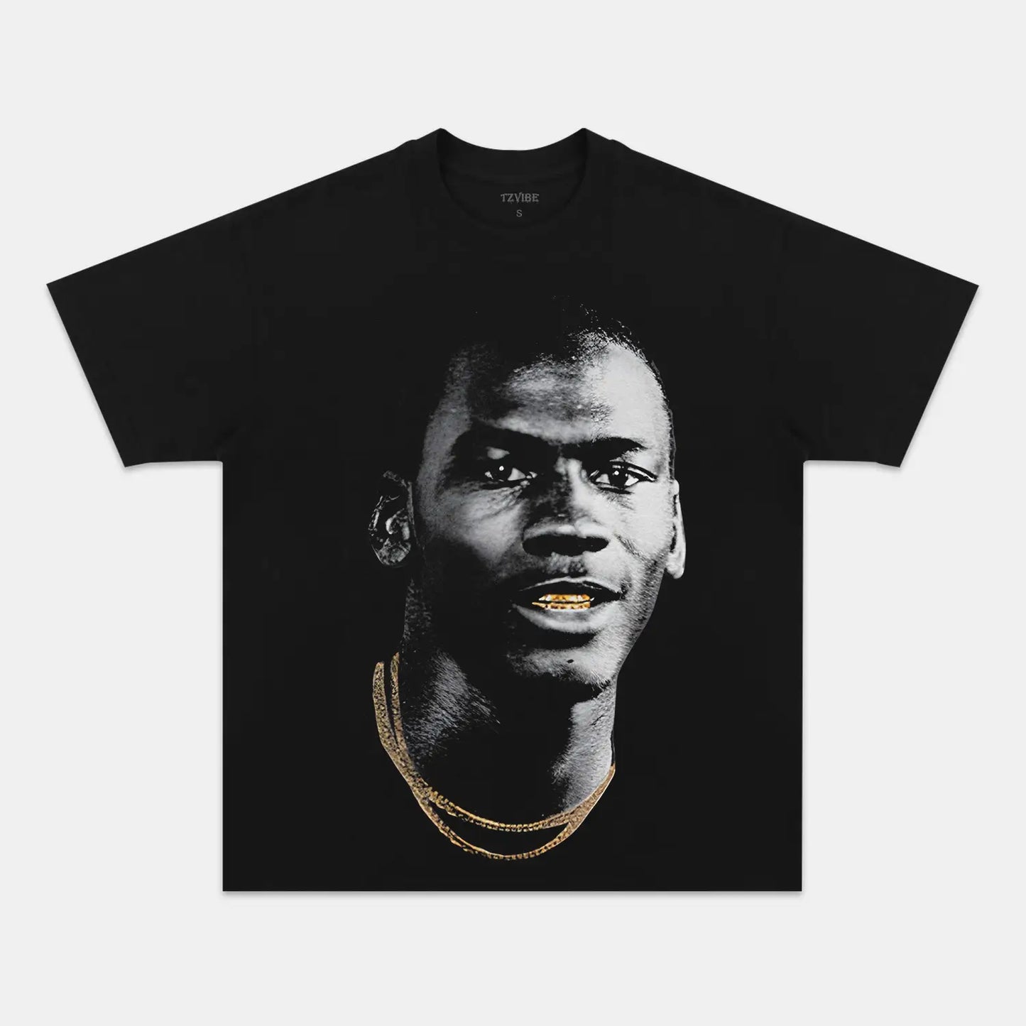 Michael Jordan Gold Grill TEE