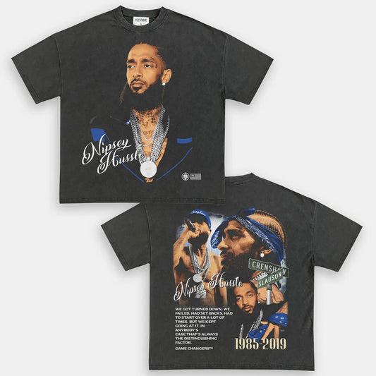 NIPSEY HUSSLE V2 TEE - DS