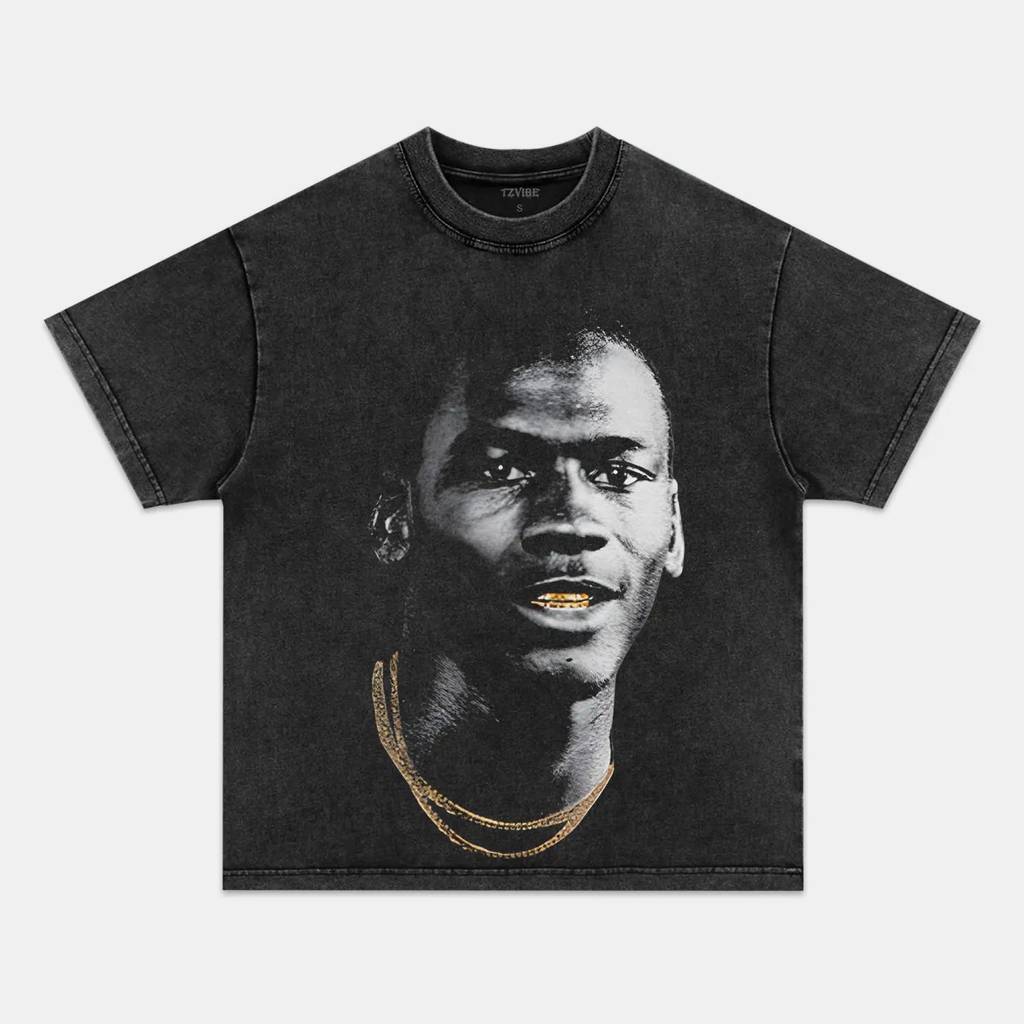 Michael Jordan Gold Grill TEE