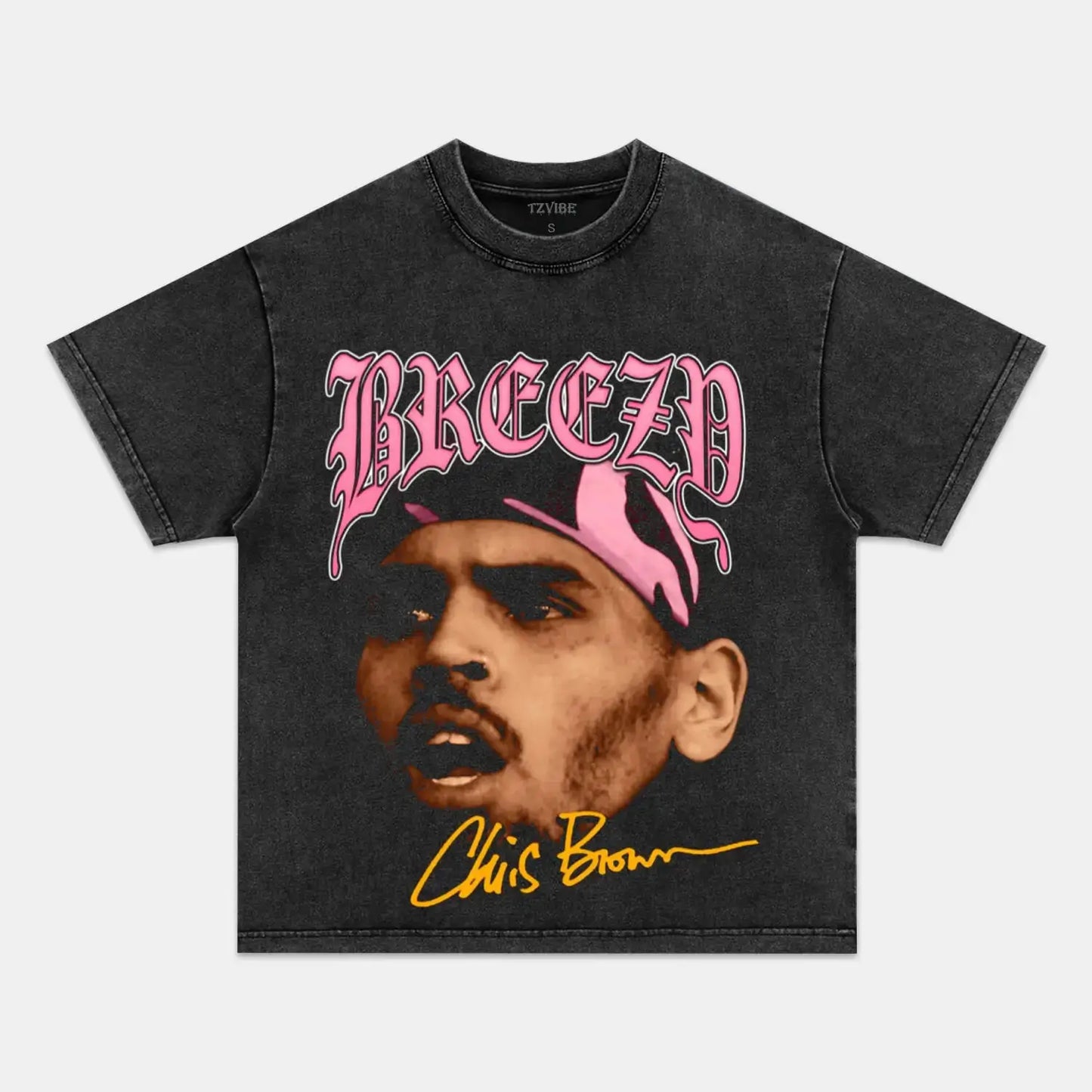 BIG FACE CHRIS BROWN BIG FACE V10 TEE