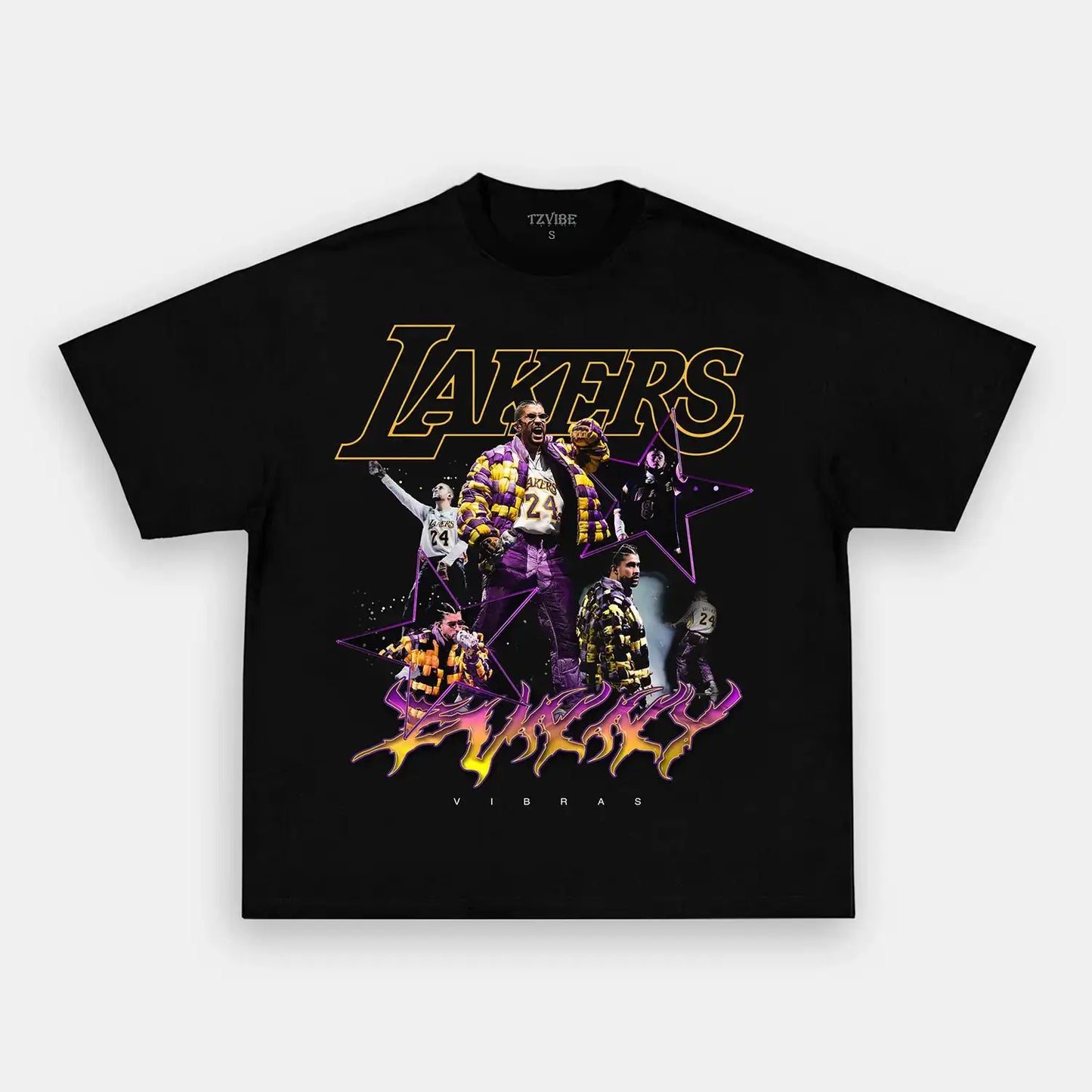 BAD BUNNY x LAKERS VINTAGE TEE