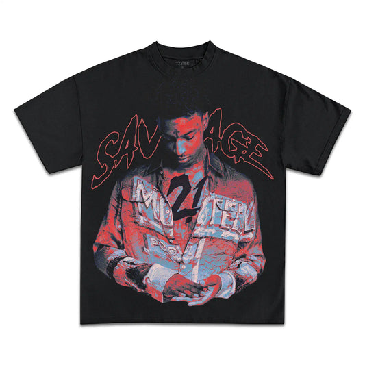 21 SAVAGE SLAUGHTER TAPE TEE