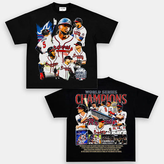 2021 WORLD SERIES CHAMPS - BRAVES TEE - DS