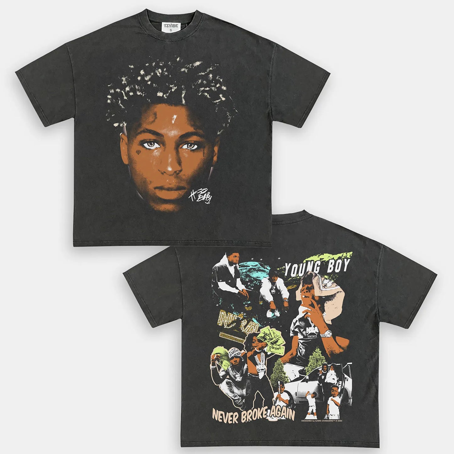 BIG FACE YOUNG BOY NBA TEE - DS