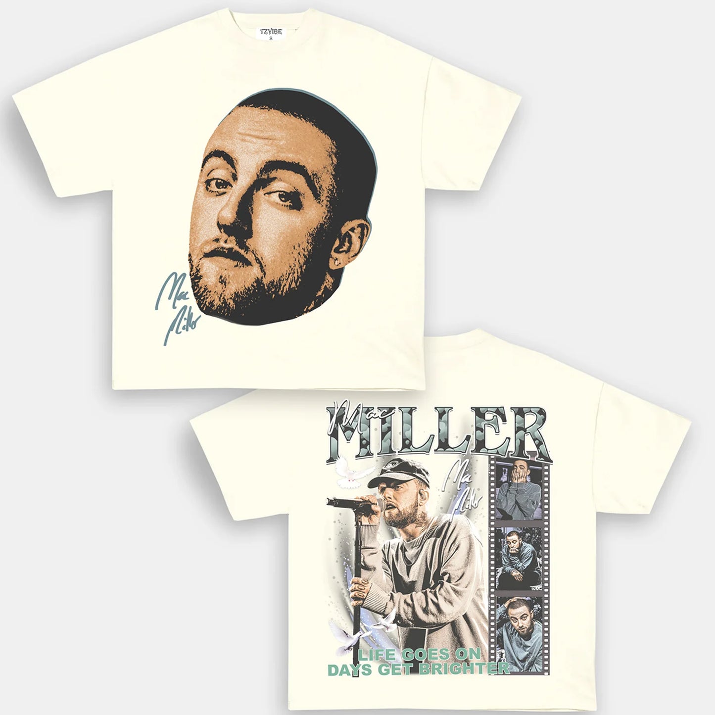 BIG FACE MAC MILLER TEE - DS