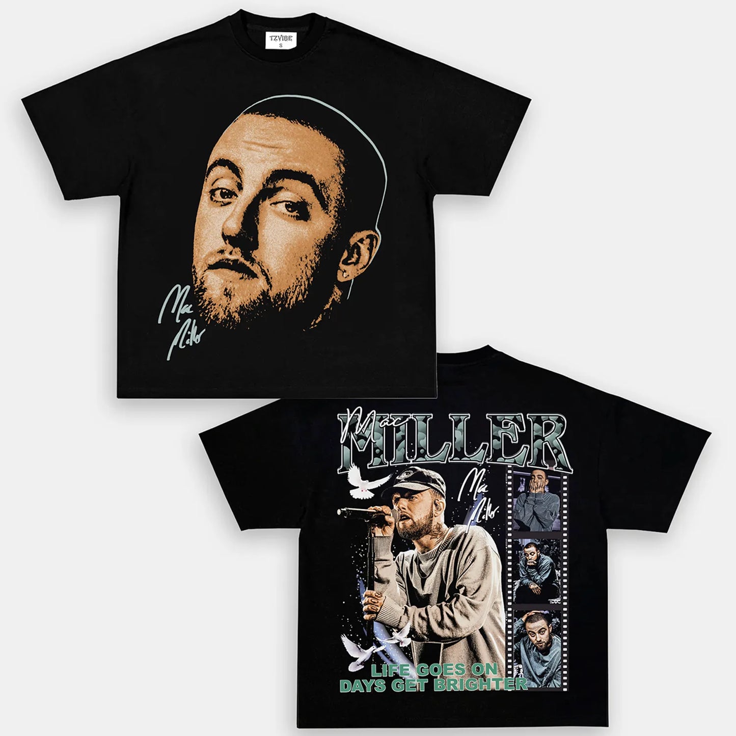 BIG FACE MAC MILLER TEE - DS