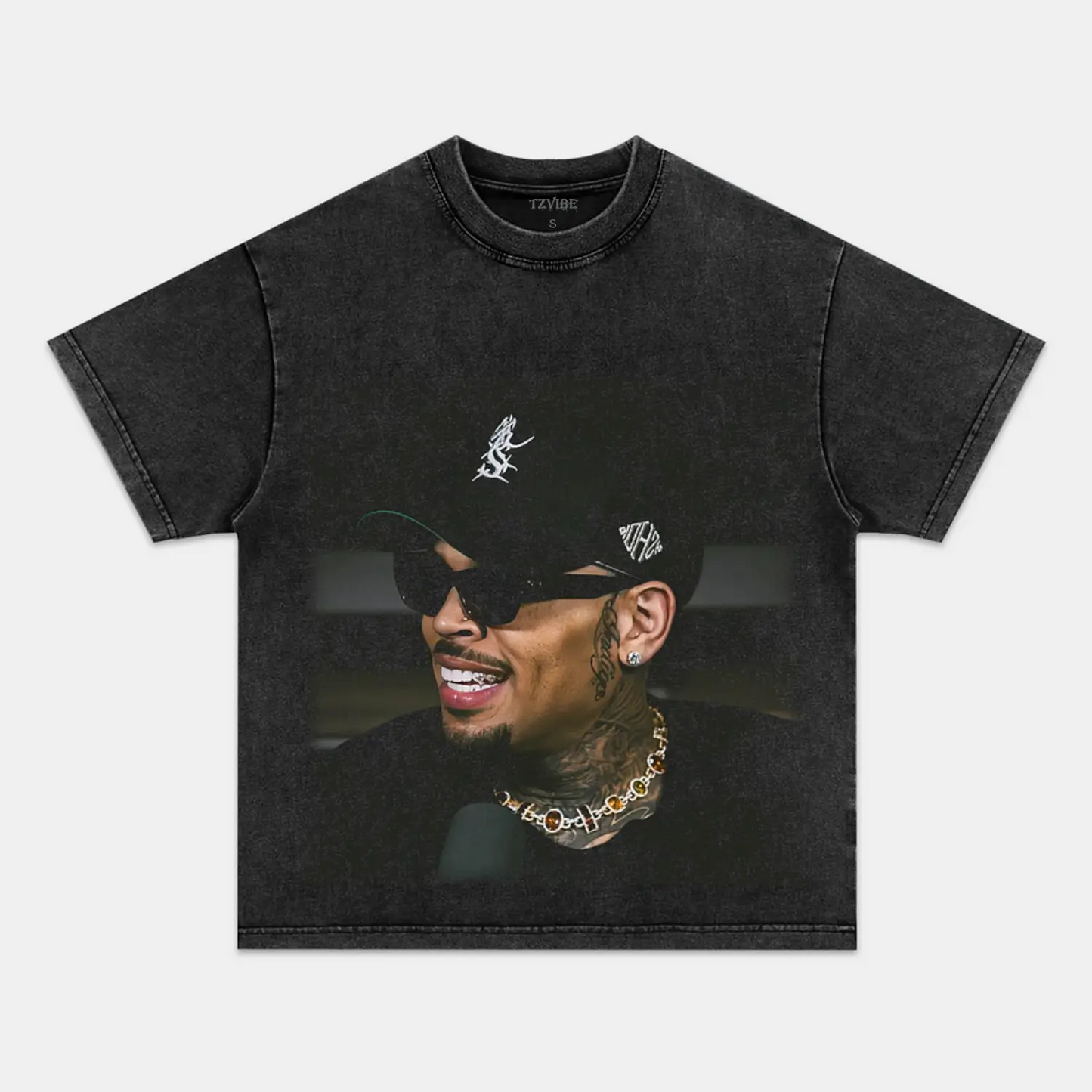 BIG FACE CHRIS BROWN BIG FACE V9 TEE