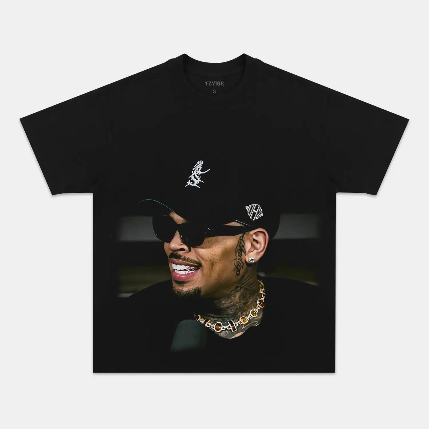 BIG FACE CHRIS BROWN BIG FACE V9 TEE