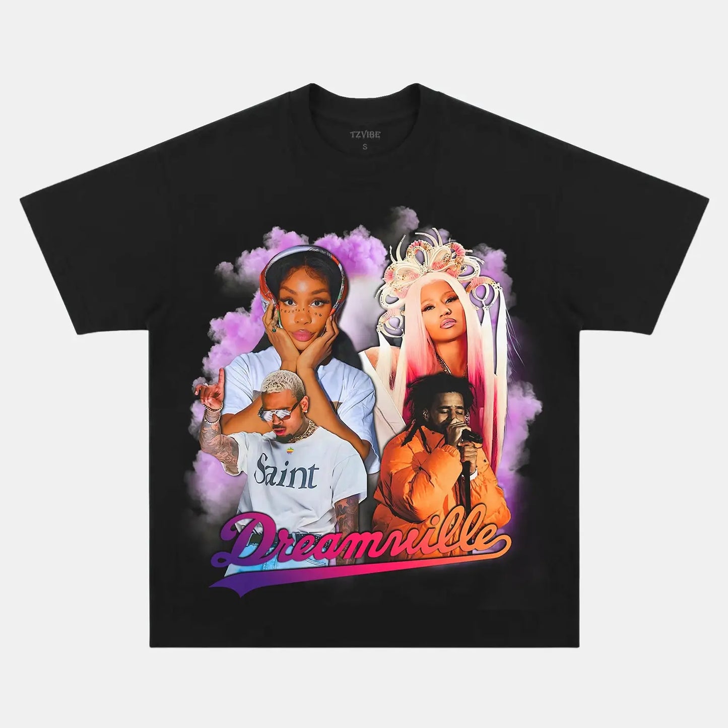 Dreamville Festival- CHRIS BROWN-SZA-NICKI MINAJ-J COLE TEE