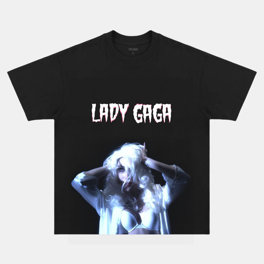 LADY GAGA VINTAGE V6 TEE